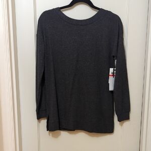 1. State Dark Gray Knit Top